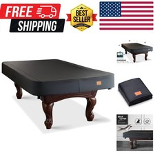 Heavy Duty Leatherette Billiard , Waterproof  Tearproof Covers for Pool Tabl...