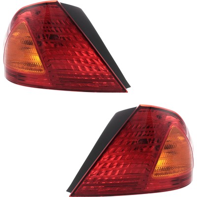 Set of 2 Tail Lights Taillights Taillamps Brakelights  Driver & Passenger Pair