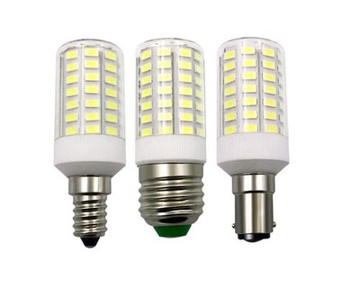 E14/E27/BA15D LED Bulb 8W 12V 66-5730 Ceramics SMD Corn Light Equivalent 100W
