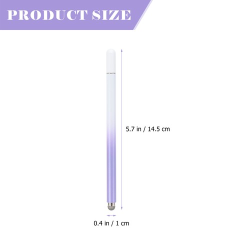 2 Pcs Magnetic Cap Pen Stylus Universal Capacitive for Touchscreen - Afbeelding 3 van 12