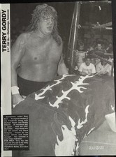 Book Clipping Photo Terry Gordy 1980’s