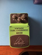 Behringer Vintage Tube Overdrive TO800 Effects Pedal