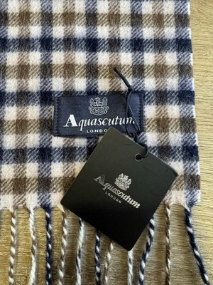 Aquascutum Schal Lammwolle House Check Pure