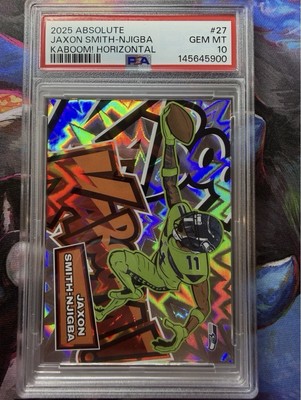 2025 Kaboom! Horizontal Jaxon Smith-Njigba #27 1/20 Pack. READ