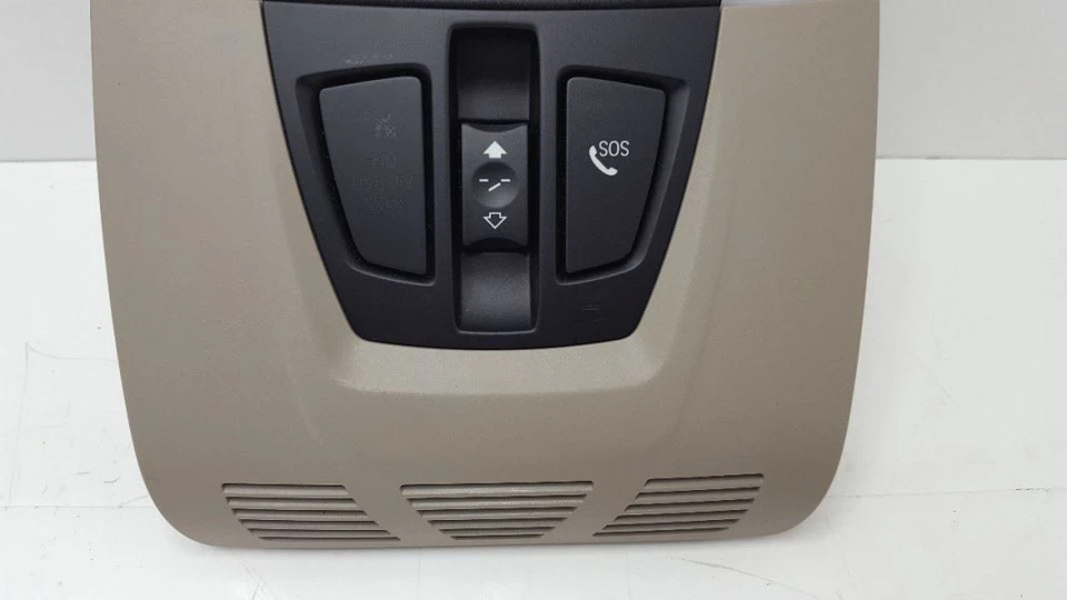 Center Roof Console Map Light Assembly 2012 13 14 15 16 17 18 BMW 328i - Image 3 of 4