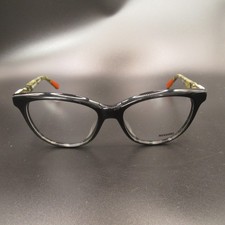 Missoni MI836V-05 Black Cat Eye Eyeglass Frames 54-17-140 Made in Italy