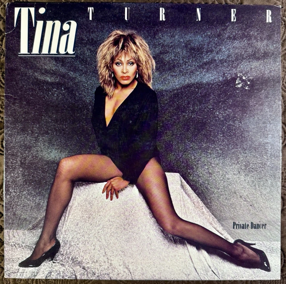TINA TURNER "PRIVATE DANCER" 1983 Black VINYL 12” LP Record ST-12330 VG - Image 3 of 4