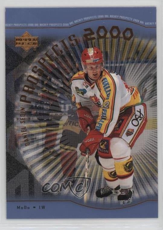 1999-00 Upper Deck Prospects 2000 Daniel Sedin #307 HOF 1x9