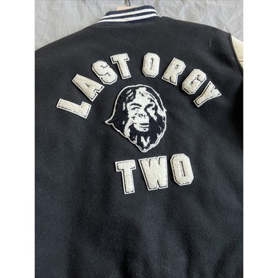 Human Made x Undercover Last Orgy 2 Leather Varsity Jacket NIGO