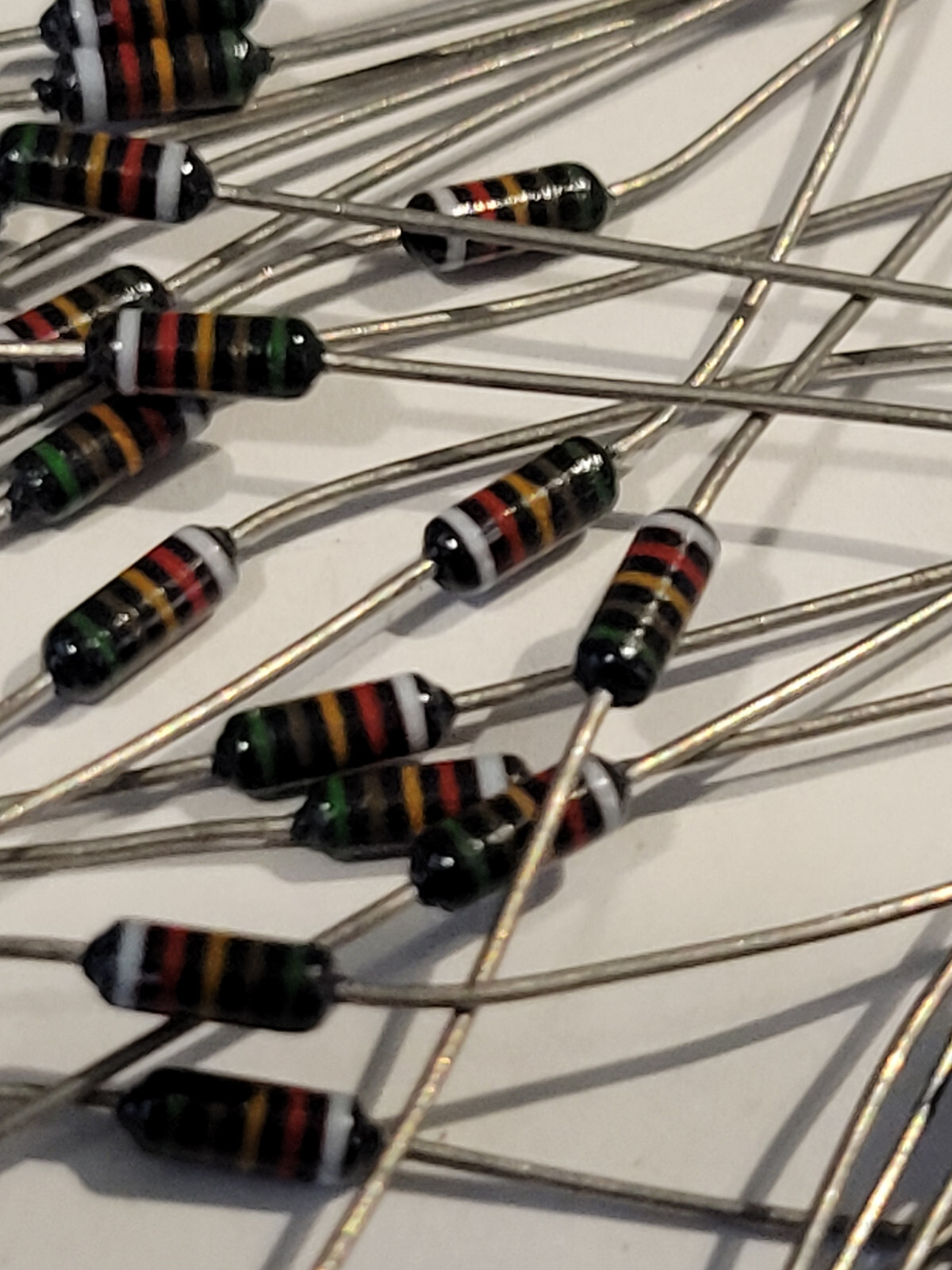 51k Ohm Resistors, 1/4 W, 2% (Pack of 25) Bands Green-Brown-Orange-Red ...