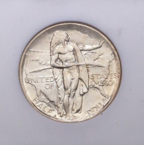 1926-S 50C Oregon Commemorative Half Dollar Graded by NGC as MS65 - Picture 3 of 4