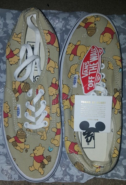 winnie the pooh vans size 8.5