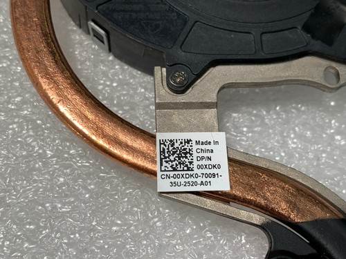 ✔️Dell Latitude E6430 ATG Lüfter Heatpipe 00XDK0 AT0LD002ZAL KSB0205HA-C - Bild 4 von 4