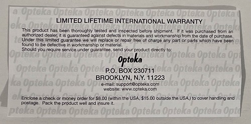 OPTEKA 2.2x AF High Definition II HD2 Telephoto Lens For Digital Camera - Picture 20 of 20
