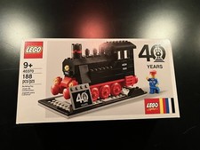 LEGO Promotional LEGO Trains 40th Anniversary Set 40370 Single Engine NEW Sealed