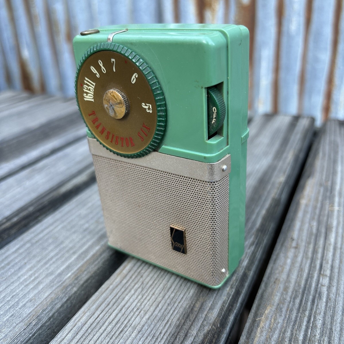 SONY TR-63 Transistor Radio - Great Shape - JAPAN - GREEN | eBay
