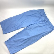Carol  s Scrubs Sky Blue Med Uniform Scrub Bottoms Pants Women  s Size 2X 20-22