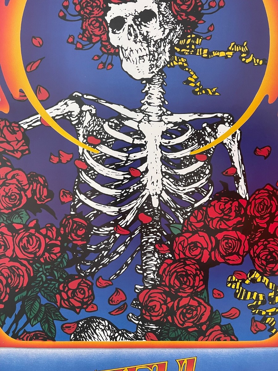 THE GRATEFUL DEAD,1985, RARE AUTHENTIC 1987 POSTER | eBay