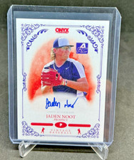 2022 Onyx Vintage JADEN NOOT RC Blue Ink AUTO
