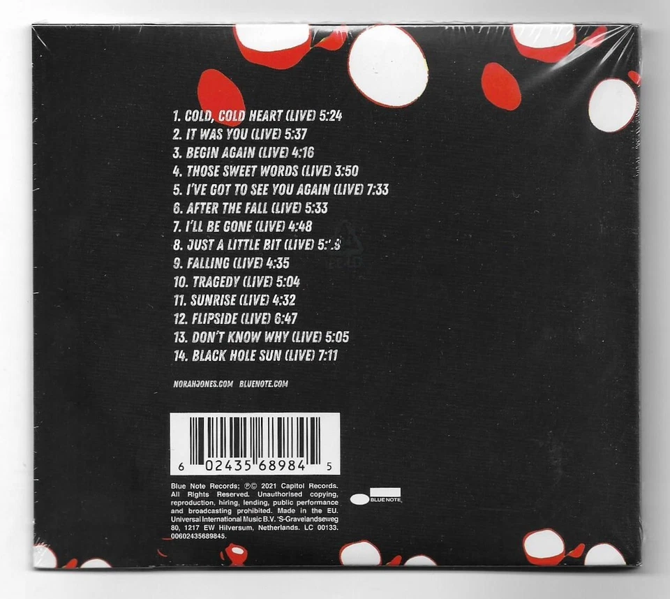 Norah Jones –  'Til We Meet Again (Live) / CD / Digipak / NEU & OVP - Bild 2 von 2