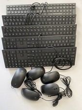 hp Wired keyboard and mouse combo 5 pieces