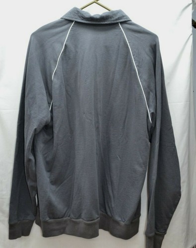 American Apparel Zip Up Jacket Men's Long Sleeve Grey Large - Picture 3 of 3