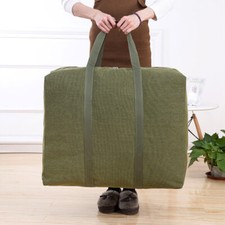 Large Canvas Travel Duffle Bag Luggage Tote Handbag Cargo Weekender Outdoor Chic