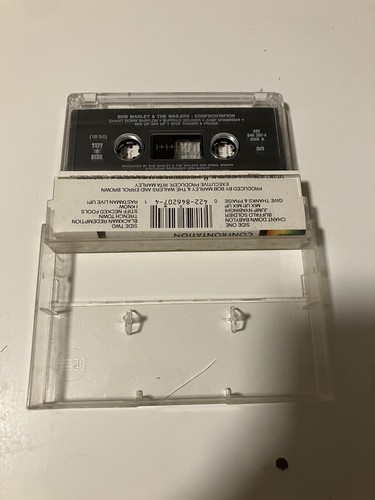Bob Marley & The Wailers - Confrontation - Cassette Tape 1983 Tuff Gong Dolby - Picture 2 of 2