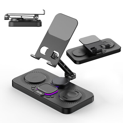 6in1 Multifunktional Kabelloses Ladegerät Station Für Apple Watch 10 9 iPhone 16