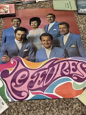 Super Rare LeFevres Poster Signed By Eva Mae Southern Gospel Rex Nelon 27 1/2x22