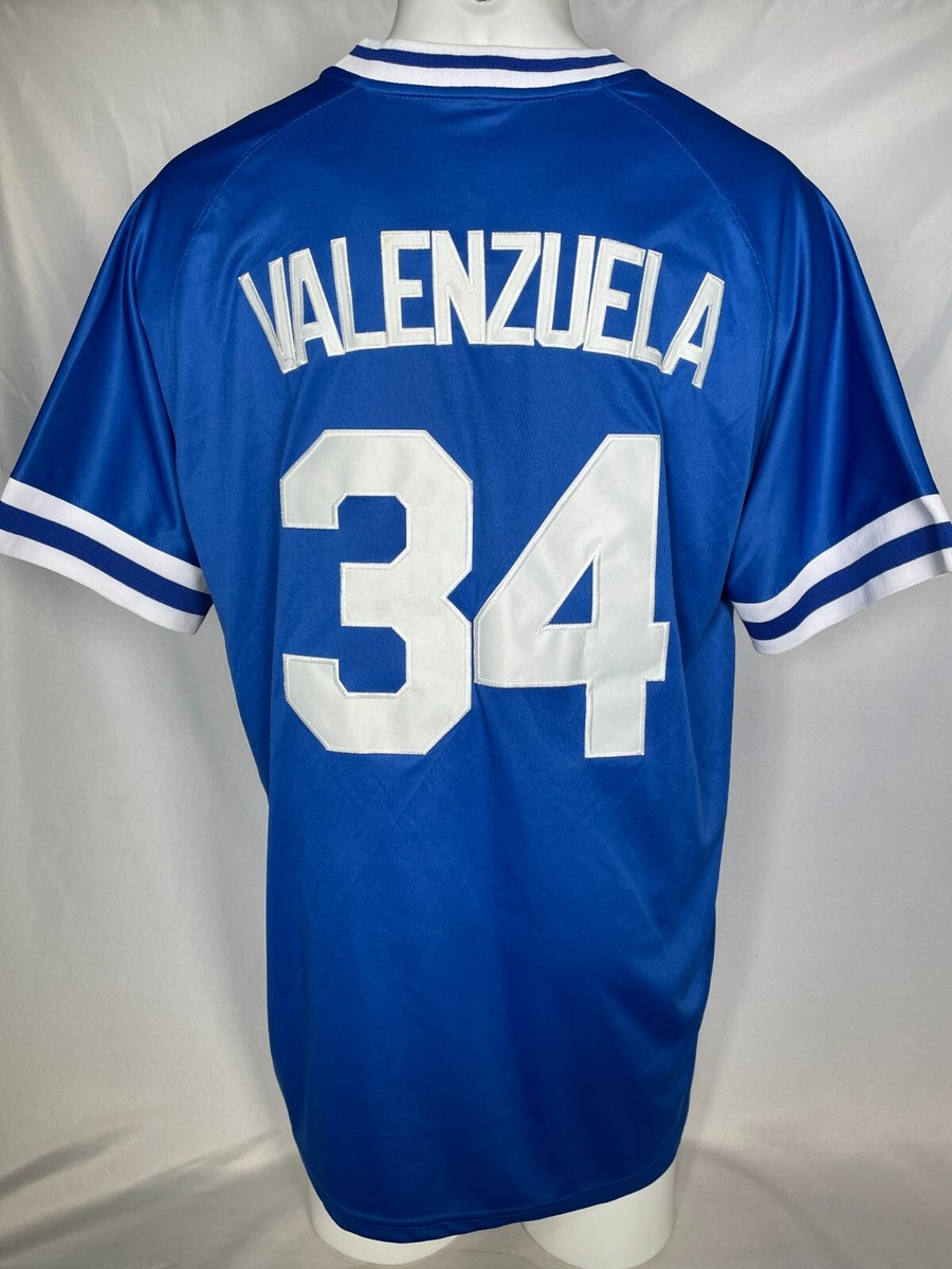 Fernando Valenzuela #34 Los Angeles Dodgers Cooperstown Legend