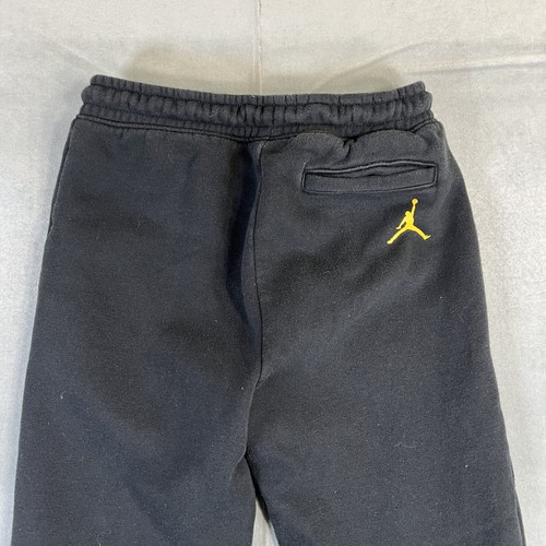 Nike Air Jordan Sweatpants Youth Boys Large (12-13 Yrs) Black Jumpman Fleece - Picture 5 of 8