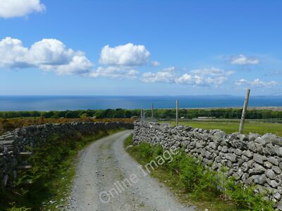 Photo 6x4 Trac  uwchben Cors y Gedol / Track above Cors y Gedol Coed Yst c2010