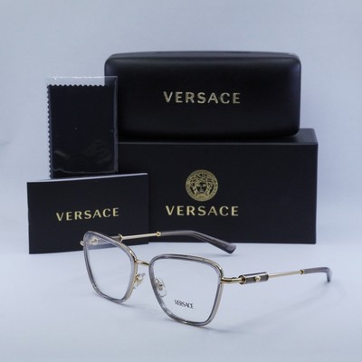 Versace Transparent 54mm Eyeglasses Amazon.com: Versace VE 3242A 148 Transparent Plastic Round  main image 4