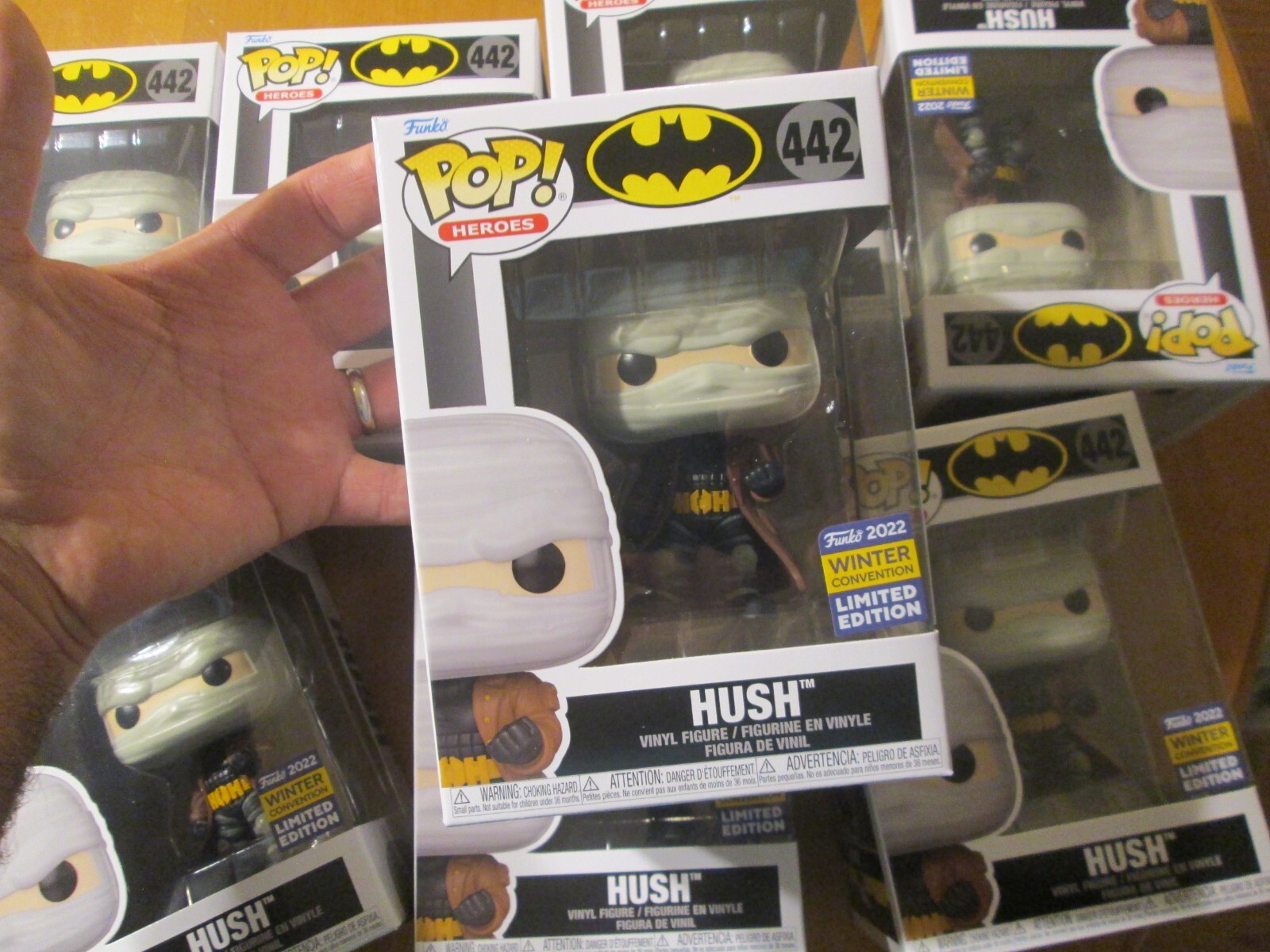 Funko Pop Dc Super Héroes Batman Hush # 442 Convención De Invierno 2022
