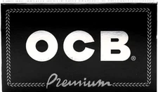 OCB Single Wide Rolling Papers DOUBLE PACK 100 Shts Premium Papers FREE USA SHPN