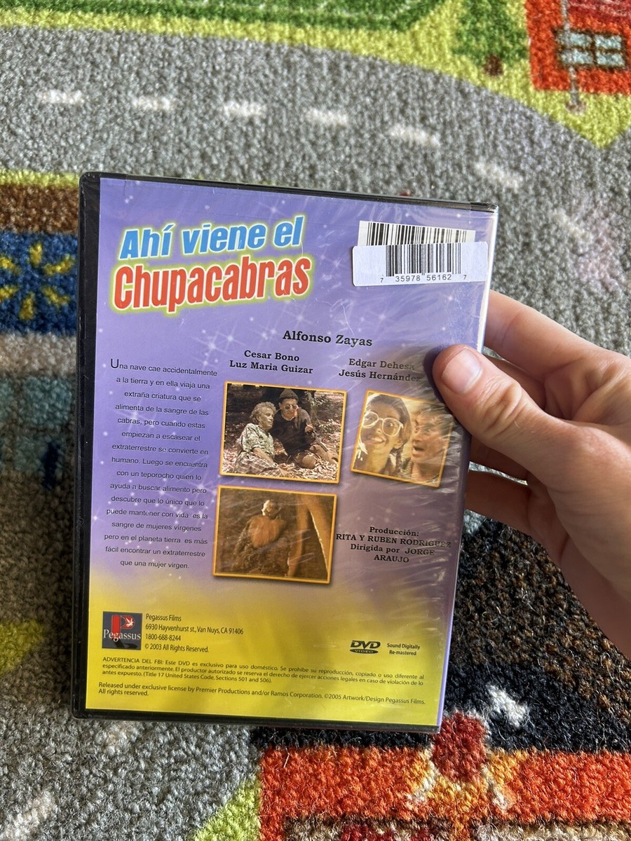 Ahi Viene El Chupacabras DVD Multiple Formats Color Ntsc