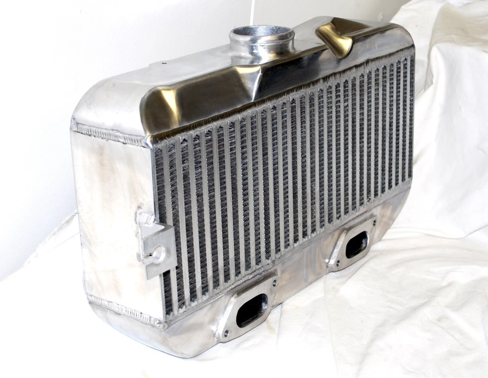 Intercooler de montaje superior + tubo Y GRATIS FOR04-07 Subaru WRX STI Sedán 4-D 2.5L 2458CC  Foto 3 de 4
