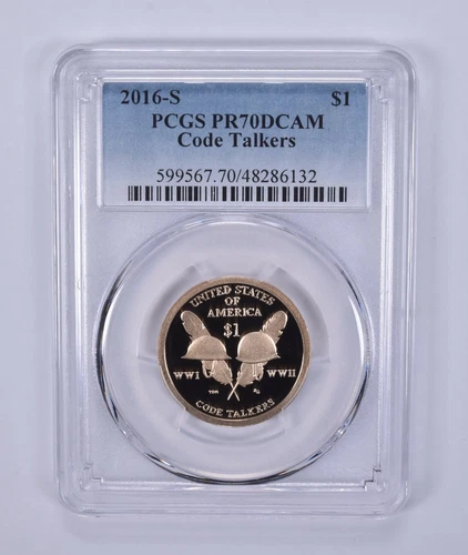 2016-S Native American Dollar Proof — photo from the most recent tracked eBay sale