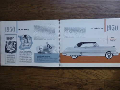 1926 - 1951 Pontiac Silver Anniversary catalogue 25 Years of Pontiac Progress - Picture 8 of 15