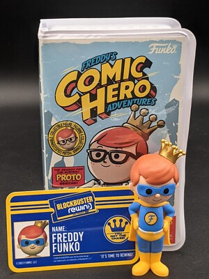 SDCC Shared 2023 Funko Blockbuster Rewind: Freddy s Comic Hero Adventure Chase