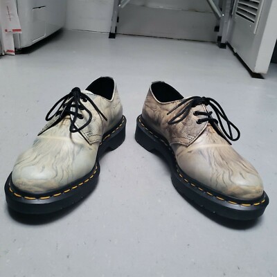 NEW DR MARTENS William Blake House of Death Satin Mans Sz 6 (Sz 5