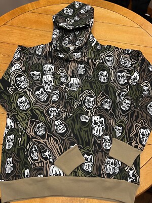 WARREN LOTAS REAPER Camo Hoodie Multi Color SIZE medium WARREN LOTAS REAPER Camo Hoodie Multi Color SIZE medium