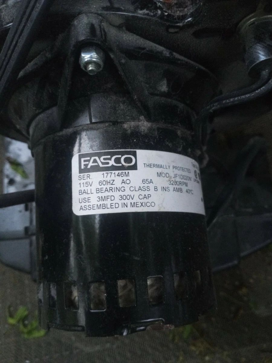 Fasco Rheem AP15109-1 Power Vent Blower Assembly 115V 40/50 Gallon Tall  TESTED | eBay
