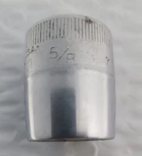 SNAP ON TM420, 1/2" DR. 5/8" SQUARE SOCKET 4 PT. *VINTAGE*