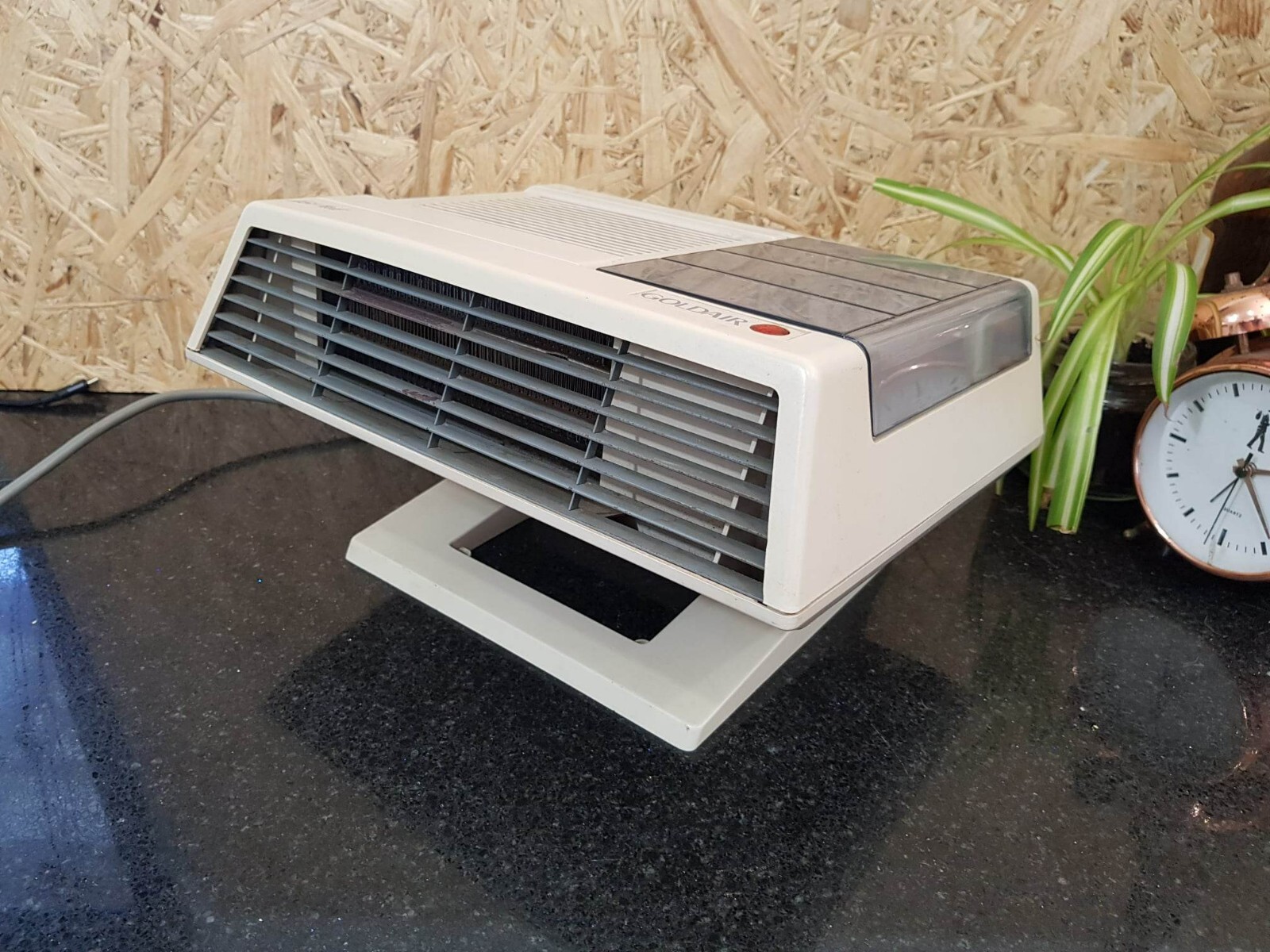 GOLDAIR Fast Heat 3600 SPACE AGE 5-Speed Electric Fan Heater Winter MCM  Retro | eBay
