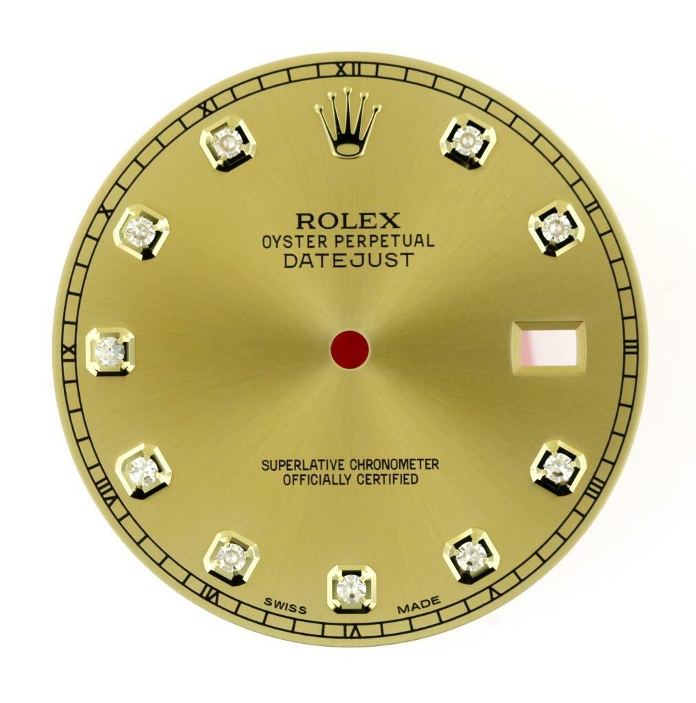 Original Men's Rolex Datejust II 116303 116333 Champagne Diamond Dial  2/Tone #M3