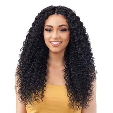 ORGANIQUE MASTERMIX WEAVE - WATER CURL 24 Color 1B Off Black