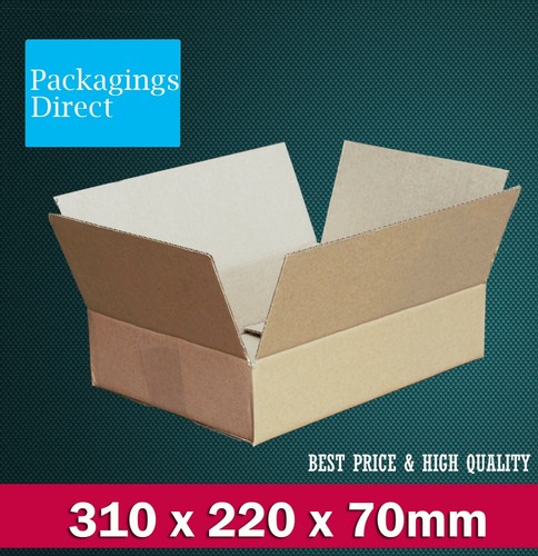 Mailing Box Shipping Carton in A3 A4 A5 A6 Size Small Medium Large - Picture 9 of 58