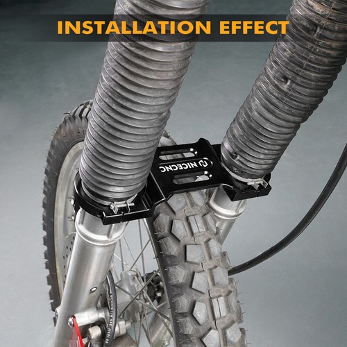 NICECNC Aluminum Fork Stabilizer Fork Brace For Honda XR650L 1993-2023 2024 2025 - Picture 2 of 12